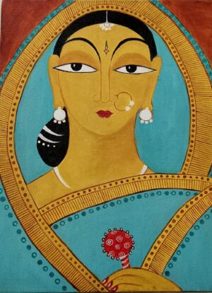 Traditional Indian art Canvas