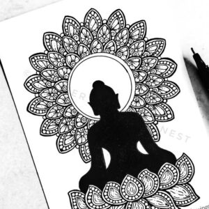 Mandala Meditation Art