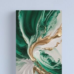Resin Abstract Flow Art