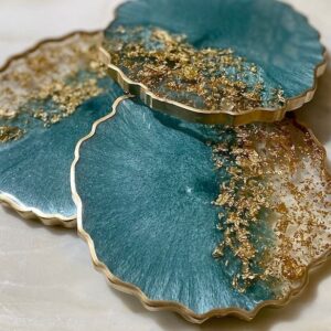 Resin Coaster Set (Artistic)