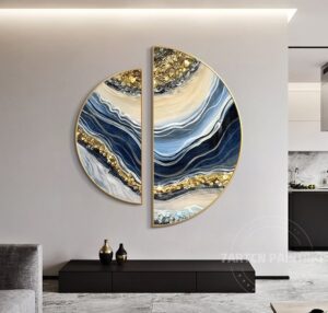 Resin Geode Wall Art