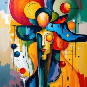 Abstract Harmony Canvas