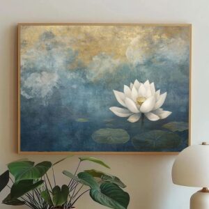Lotus Serenity Painting